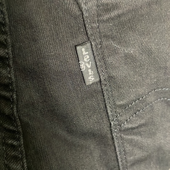 Levi’s Classic Straight Black Jeans- size 10 (short) - Picture 7 of 14